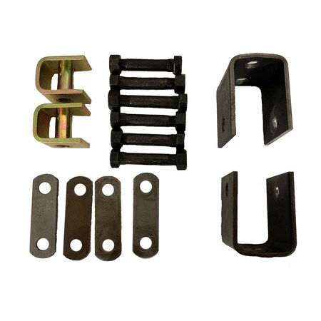 Aftermarket Single Axle Trailer Spring Hanger Kit TLU31-0027